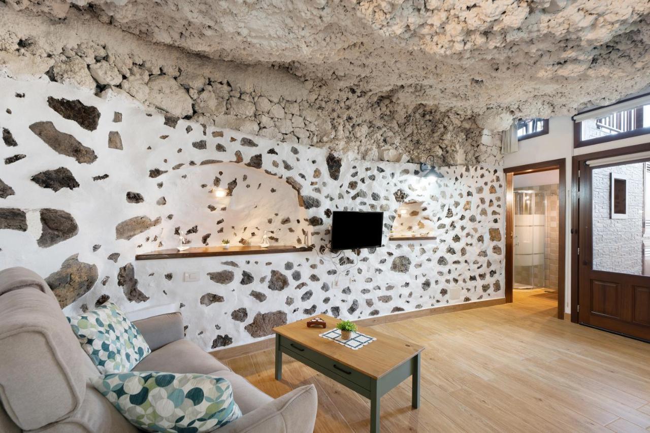 Cueva El Desvelo Apartamento Tijarafe Exterior foto